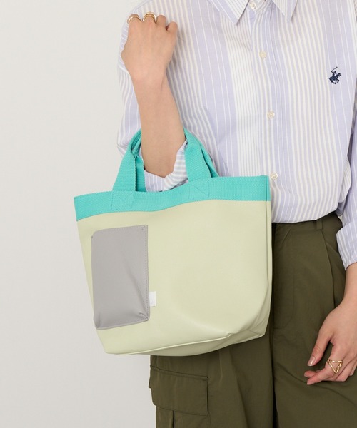 ROOTOTE（ルートート）の「【ROOTOTE】トートバッグ SN.DELI.クロレ-C（トートバッグ・レディース・ブラック/シルバー/ピンク/ホワイト/イエロー/ミント・FREE）」の22枚目の写真