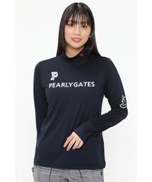 【PEARLY GATES】E/ベアカノコ長袖モックネックカットソー