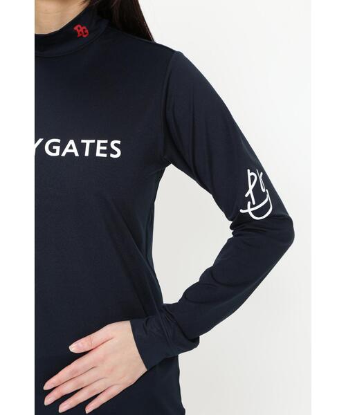 PEARLY GATES(パーリーゲイツ)の「【PEARLY GATES】E/ベアカノコ長袖モックネックカットソー(Tシャツ/カットソー・レディース・ホワイト/ネイビー・LARGE/MEDIUM)」の16枚目の写真