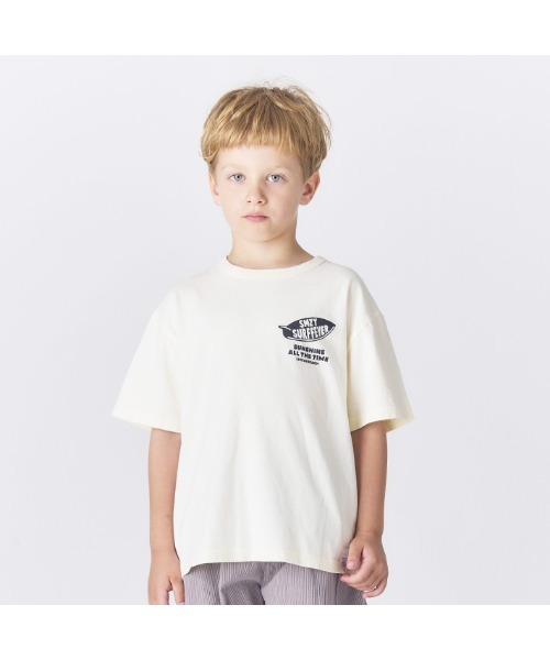 Smoothy(スムージー)の「Smoothy SURF Tee / スムージー サーフTee(Tシャツ/カットソー・キッズ・ブラック/ホワイト・SMALL/MEDIUM/LARGE/X-LARGE)」の2枚目の写真