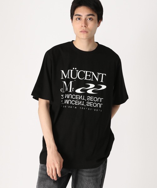 ★MUCENT★Tシャツ セール】【UNISEX】MUCENT／ハートレタリングT（Tシャツ