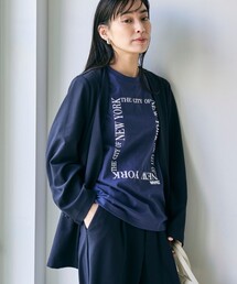 【接触冷感】カットジョーゼットジャケット
