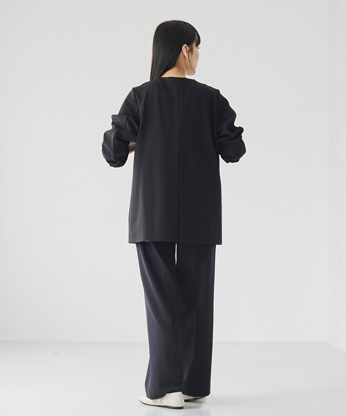 セール】【接触冷感】カットジョーゼットジャケット（Tシャツ