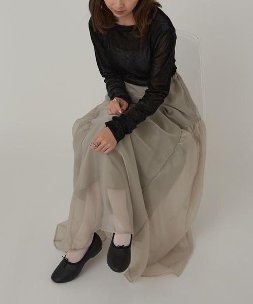 CROWN（クラウン）の「【CROWN】Bow Ballroom/フラットシューズ（バレエシューズ・レディース・ホワイト/ブラック・4/5/6/7/3）」の22枚目の写真