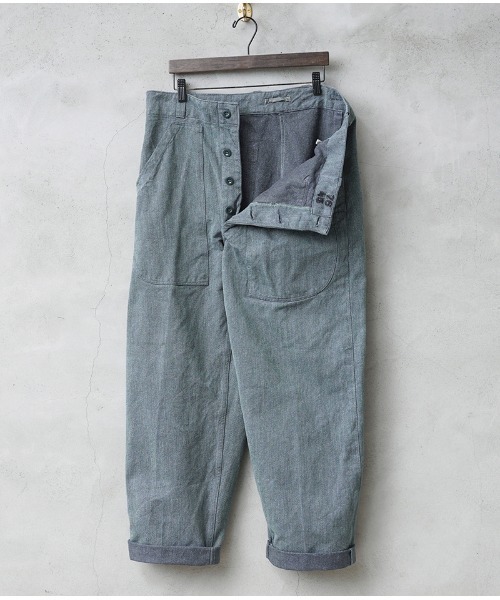 USED/古着》実物 USED スイス軍 1980年代 ヴィンテージ デニム