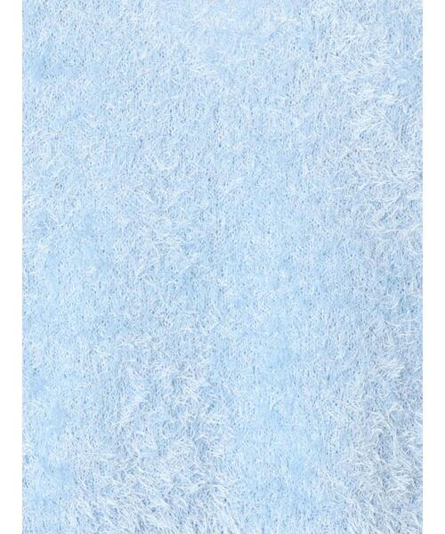 Te chichi TERRASSE（テチチテラス）の「前後2WAYラメシャギーベスト《2025spring catalog item》（ニット/セーター・レディース・ブルー/オフホワイト/グレー・F）」の19枚目の写真