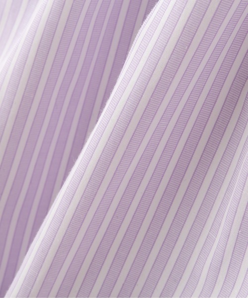 JILL by JILL STUART（ジルバイジルスチュアート）の「◇ウエストシャーリングストライプシャツワンピース（シャツワンピース・レディース・ブルー/ラベンダー/イエロー/ピンク・FREE）」の13枚目の写真