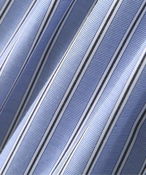 JILL by JILL STUART（ジルバイジルスチュアート）の「◇ウエストシャーリングストライプシャツワンピース（シャツワンピース・レディース・ブルー/ラベンダー/イエロー/ピンク・FREE）」の15枚目の写真