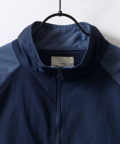 SITRY(シトリー)の「Nylon Track Jacket/ナイロンジャケット トラックジャケット ブルゾン(ナイロンジャケット・メンズ・ブラック/ネイビー・M/L/LL)」の6枚目の写真