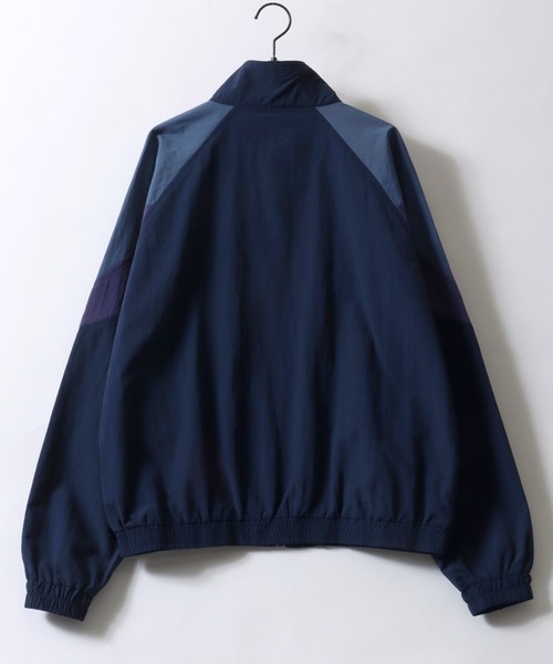SITRY(シトリー)の「Nylon Track Jacket/ナイロンジャケット トラックジャケット ブルゾン(ナイロンジャケット・メンズ・ブラック/ネイビー・M/L/LL)」の5枚目の写真