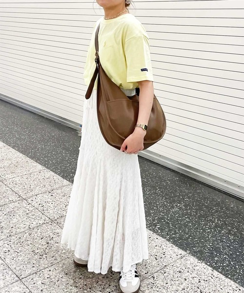 U.S. POLO ASSN.（ユーエスポロアッスン）の「GeeRA別注【U.S. POLO ASSN.】【S-XLサイズ展開】夏マストアイテム！ワンポイント刺繍カラーTシャツ（Tシャツ/カットソー・レディース・イエロー/チャコール/オフホワイト/ライトピンク・LARGE/X-LARGE/MEDIUM/SMALL）」の18枚目の写真