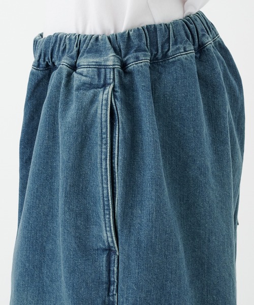 Jieda(ジエダ)の「PARACHUTE DENIM PANTS(デニムパンツ・メンズ・ブラック/インディゴブルー・1/2)」の16枚目の写真