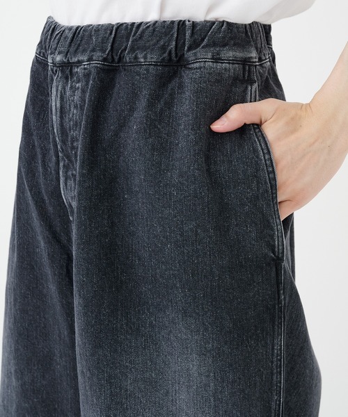 Jieda(ジエダ)の「PARACHUTE DENIM PANTS(デニムパンツ・メンズ・ブラック/インディゴブルー・1/2)」の21枚目の写真