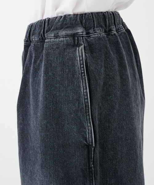 Jieda(ジエダ)の「PARACHUTE DENIM PANTS(デニムパンツ・メンズ・ブラック/インディゴブルー・1/2)」の20枚目の写真