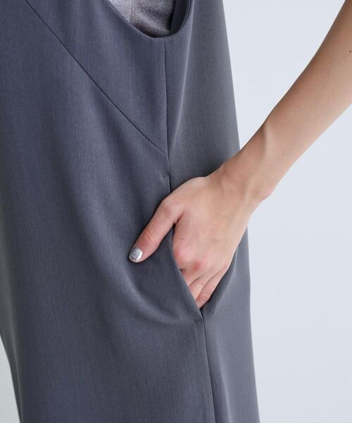 GALLEST(ギャレスト)の「バックシャンジャンドレ(ワンピース・レディース・チャコールグレー/ナチュラル/ブラック・36/38/40)」の16枚目の写真