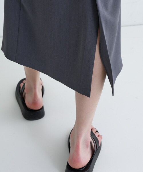 GALLEST(ギャレスト)の「バックシャンジャンドレ(ワンピース・レディース・チャコールグレー/ナチュラル/ブラック・36/38/40)」の17枚目の写真