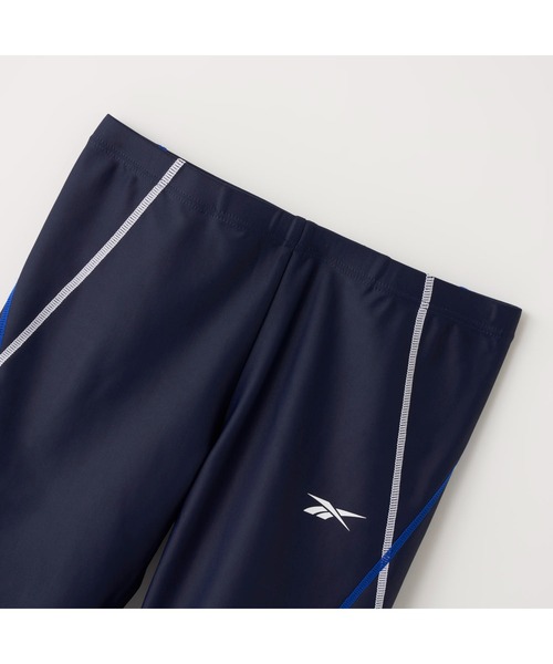 Reebok(リーボック)の「Reebok リーボック スポーティーステッチ 膝上ロングスイムスパッツ 130~170cm(その他パンツ・キッズ・ブラック/ネイビー・130cm/140cm/150cm/160cm/170cm)」の8枚目の写真