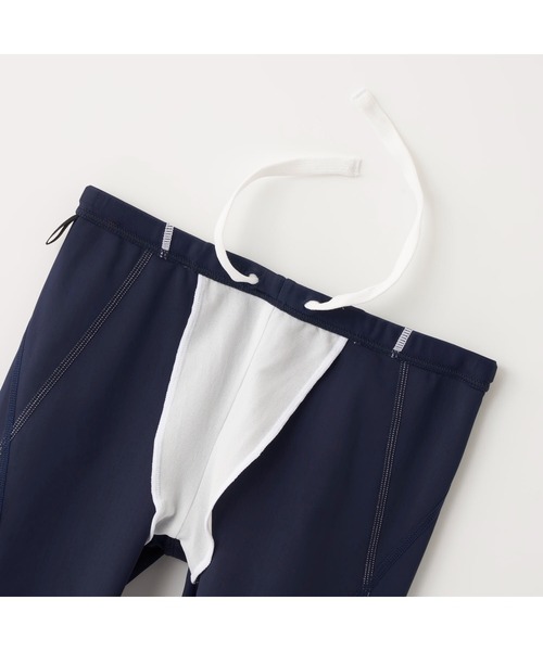 Reebok(リーボック)の「Reebok リーボック スポーティーステッチ 膝上ロングスイムスパッツ 130~170cm(その他パンツ・キッズ・ブラック/ネイビー・130cm/140cm/150cm/160cm/170cm)」の10枚目の写真