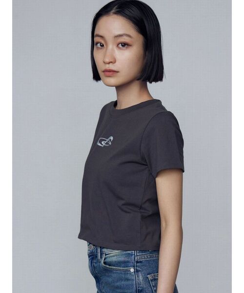 ロゴグラデーションミニマルTシャツ[品番：MKSW0063863]｜EMODA