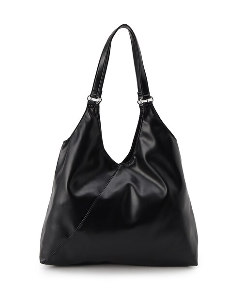 ITS'DEMO（イッツデモ）の「【A4対応】合皮Vカットトート（トートバッグ・レディース・ブロンズ/シルバー/ナチュラル/ブラック・00）」の15枚目の写真