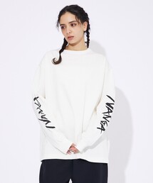 【NANGA/ナンガ】ECO HYBRID SLV LOGO LS /ロングスリーブTシャツ