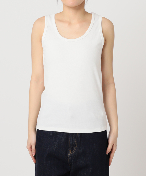 OUTDOOR PRODUCTS（アウトドアプロダクツ）の「シグネチャー前後2WAYタンク（Tシャツ/カットソー・レディース・ブラック/グレー系その他/ホワイト/ブラウン・FREE）」の22枚目の写真