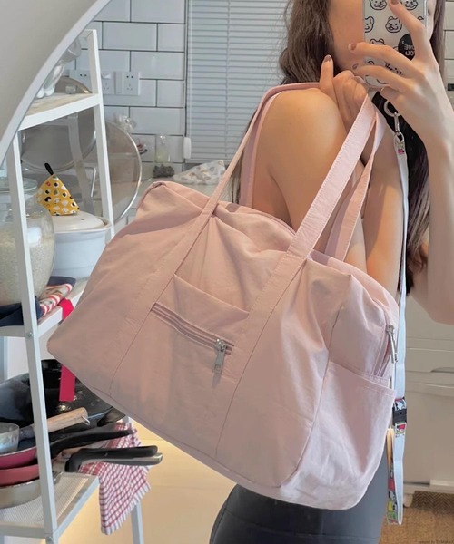 Liaa/ナイロン ボストン トラベルバッグ A18581（ボストンバッグ