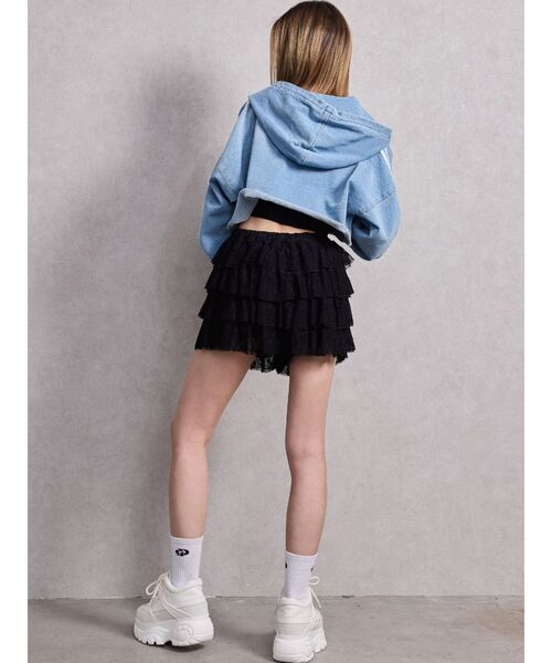 STUDIOUS/ステュディオス】SHEER ZIP BLOUSON/シアージップ