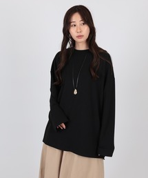 crew neck oversize cut pullover