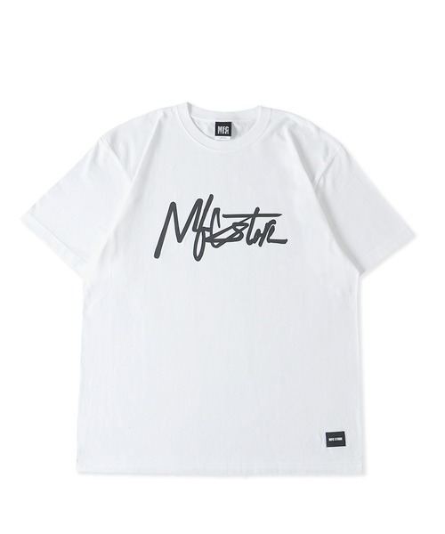 MFC STORE（エムエフシーストア）の「MFC STORE SCRIPT LOGO S/S TEE（Tシャツ/カットソー・メンズ・ネイビー/ブラック/ホワイト・S/M/L/XL）」の5枚目の写真