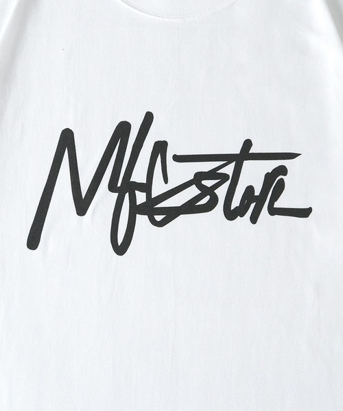 MFC STORE（エムエフシーストア）の「MFC STORE SCRIPT LOGO S/S TEE（Tシャツ/カットソー・メンズ・ネイビー/ブラック/ホワイト・S/M/L/XL）」の7枚目の写真