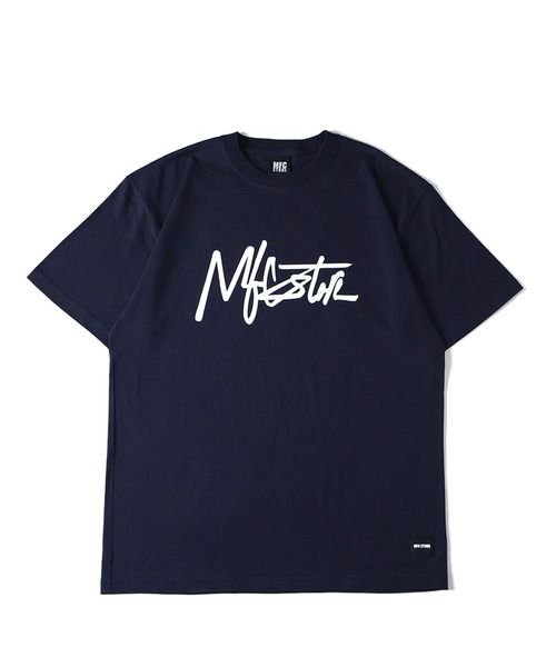 MFC STORE（エムエフシーストア）の「MFC STORE SCRIPT LOGO S/S TEE（Tシャツ/カットソー・メンズ・ネイビー/ブラック/ホワイト・S/M/L/XL）」の13枚目の写真