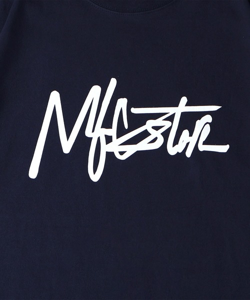 MFC STORE（エムエフシーストア）の「MFC STORE SCRIPT LOGO S/S TEE（Tシャツ/カットソー・メンズ・ネイビー/ブラック/ホワイト・S/M/L/XL）」の15枚目の写真