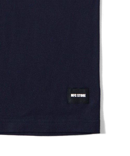 MFC STORE（エムエフシーストア）の「MFC STORE SCRIPT LOGO S/S TEE（Tシャツ/カットソー・メンズ・ネイビー/ブラック/ホワイト・S/M/L/XL）」の16枚目の写真