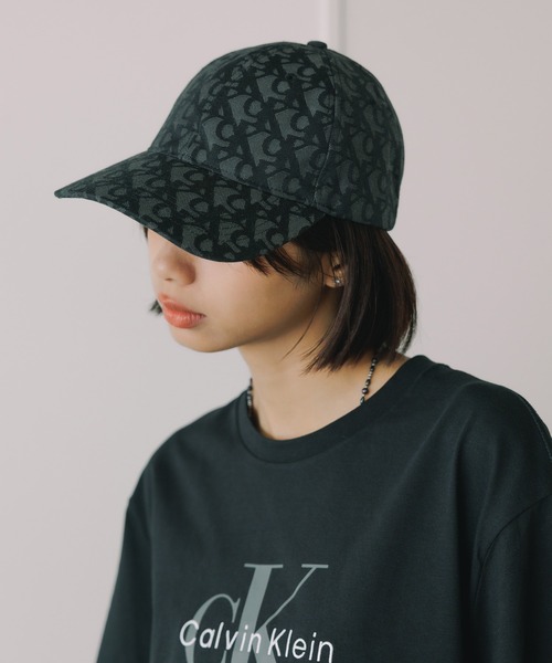 Calvin Klein/カルバンクライン LOGO JACQUARD BASEBALL CAP