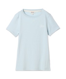GUESS JEANS Ss Cn Embro Slim Top 半袖Tシャツ レディース