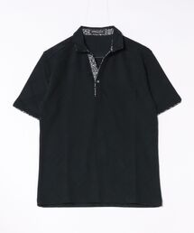 HIDEAWAYS NICOLE | バイヤスチェックスキッパー半袖ポロシャツ(ポロシャツ)