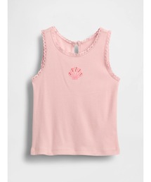 GAP | リブ グラフィック タンクトップ (幼児・ベビー)(タンクトップ)