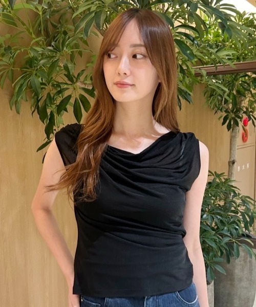 セール】ドレープシアーカットソー（Tシャツ/カットソー