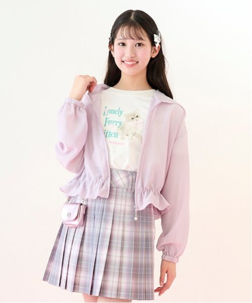 セール】【接触冷感・UVカット】シアーショートパーカ（Tシャツ
