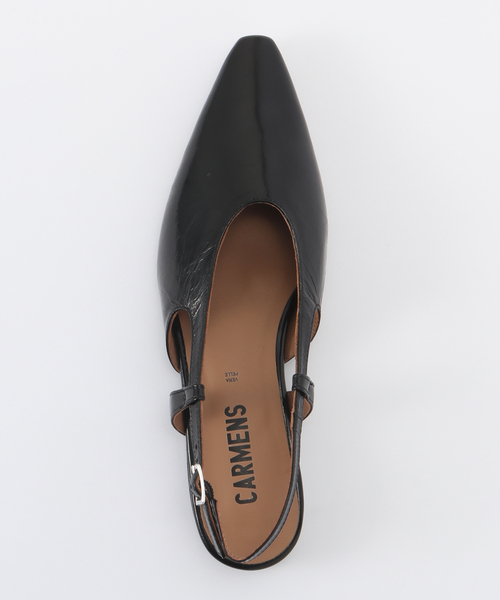 La TOTALITE（ラトータリテ）の「《WEB限定》【CARMENS/カルメンズ】 バックストラップフラットシューズ（その他シューズ・レディース・ブラック/アイボリー・36/37/38）」の7枚目の写真