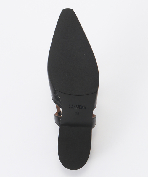 La TOTALITE（ラトータリテ）の「《WEB限定》【CARMENS/カルメンズ】 バックストラップフラットシューズ（その他シューズ・レディース・ブラック/アイボリー・36/37/38）」の8枚目の写真