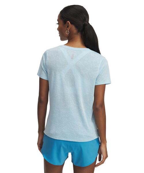 UNDER ARMOUR(アンダーアーマー)の「UAローンチ カモ ショートスリーブTシャツ(ランニング/レディース)(Tシャツ/カットソー・レディース・ブルー系・XL/S/M/L)」の2枚目の写真