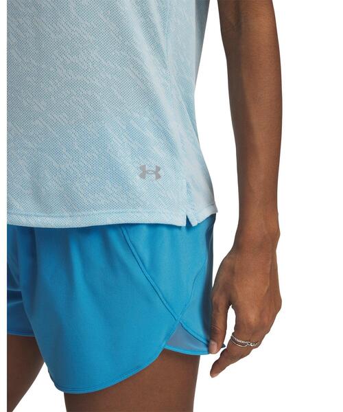 UNDER ARMOUR(アンダーアーマー)の「UAローンチ カモ ショートスリーブTシャツ(ランニング/レディース)(Tシャツ/カットソー・レディース・ブルー系・XL/S/M/L)」の3枚目の写真