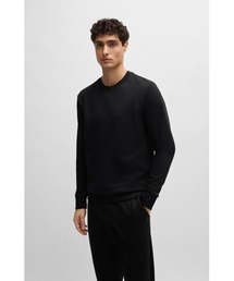 BOSS（ボス）の「コットンテリー スウェットシャツ ラバープリントロゴ（スウェット）」