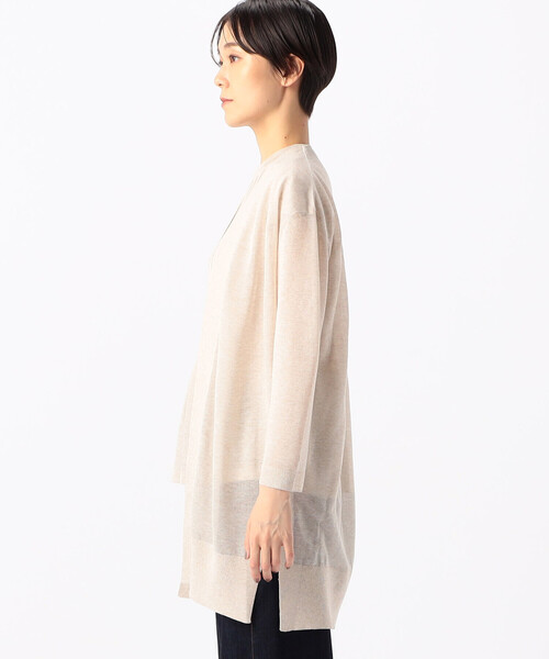 COMME CA（コムサ）の「スパークレーヨンポリエステル カーディガン（カーディガン/ボレロ・レディース・ベージュ/ホワイト・9号）」の17枚目の写真