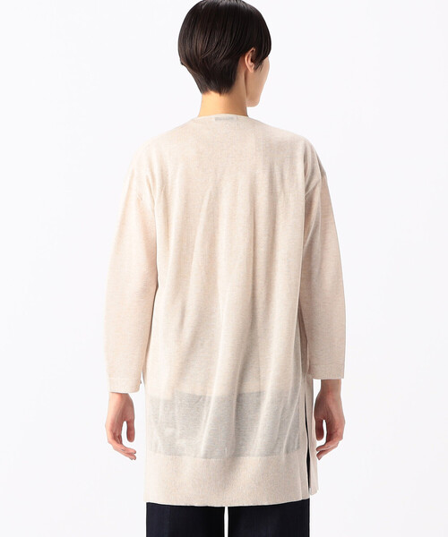 COMME CA（コムサ）の「スパークレーヨンポリエステル カーディガン（カーディガン/ボレロ・レディース・ベージュ/ホワイト・9号）」の18枚目の写真