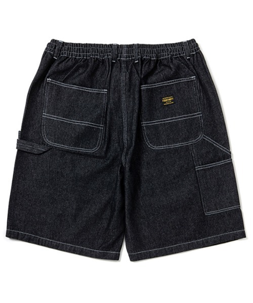 430（フォーサーティ）の「mp13632- ES PAINTER DENIM SHORTS 1-WASH デニムショートパンツ（デニムパンツ・メンズ・インディゴブルー/ブラック・0/1/2/3）」の8枚目の写真