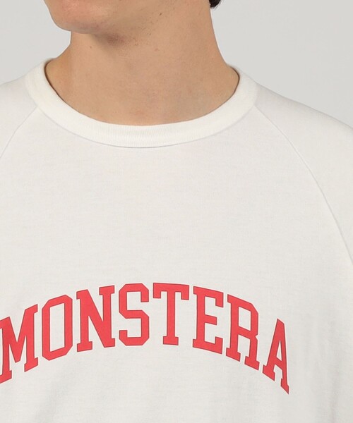 TOMORROWLAND HOME(トゥモローランドホーム)の「KEIMEN ×TOMORROWLAND HOME MONSTERA Tシャツ(Tシャツ/カットソー・レディース・カーキ/ホワイト系その他・XL/M)」の8枚目の写真