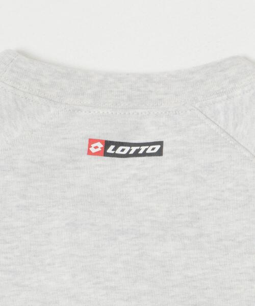 LOTTO（ロット）の「LOTTO　CLASSIC BIG LOGO PULLOVER（スウェット・メンズ・グレー/ブラック/ネイビー・MEDIUM/LARGE/X-LARGE）」の5枚目の写真